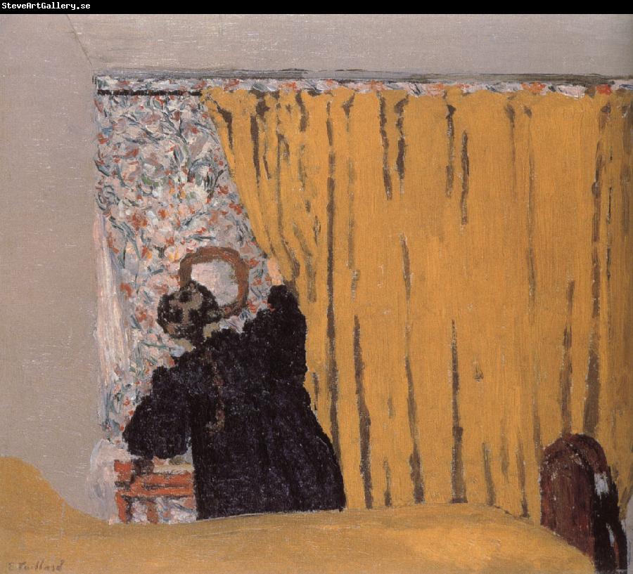 Edouard Vuillard Yellow curtains